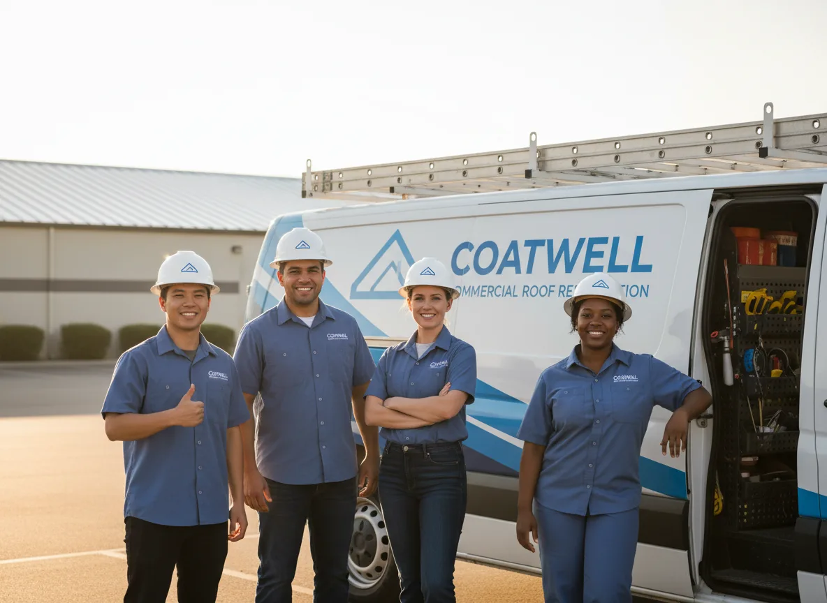 Commercial roof coating company in Easley, SC